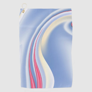 Pink Petals Golf Towel
