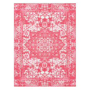 Pink Petals on Kilim Dreams Tablecloth