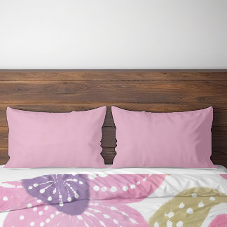 Pink Petals Pillowcase
