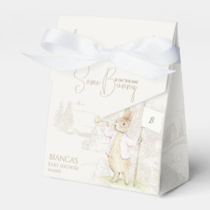 Pink Peter the Rabbit Some Bunny Baby Shower Favor Box