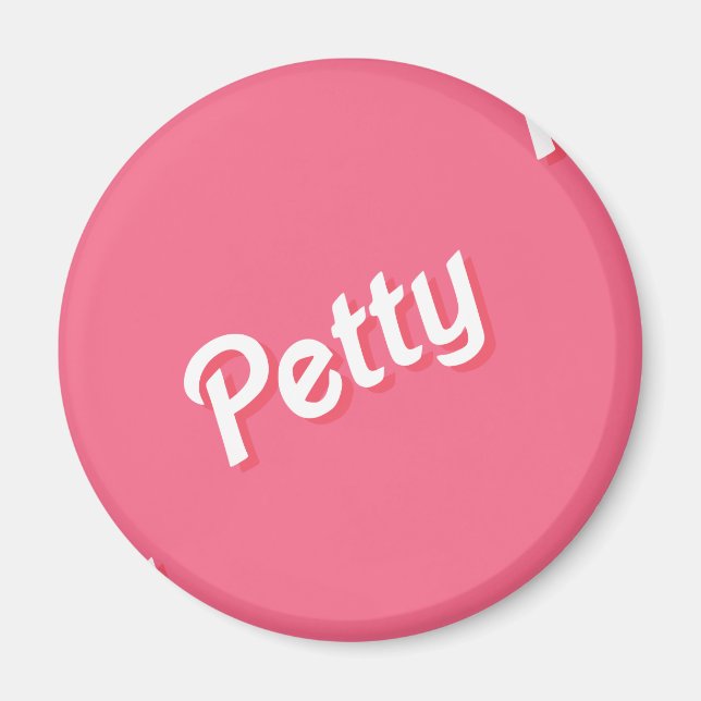 pink petty magnet (Front)