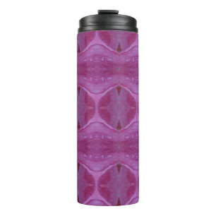 Pink Petunia Ikat 4  Thermal Tumbler