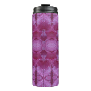 Pink Petunia Ikat Too Thermal Tumbler