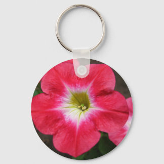 Pink Petunia Keychain