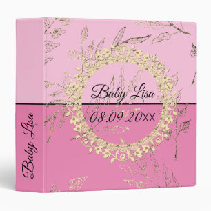 pink photo book for girl, pink photo book, squapb binder