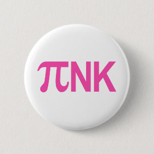 PINK PI NK 2 INCH ROUND BUTTON