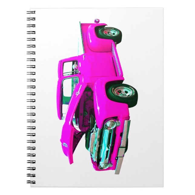 Pink pickup notebook (Front)