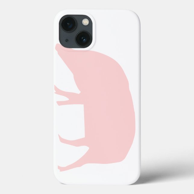 Pink Pig Case-Mate iPhone Case (Back)