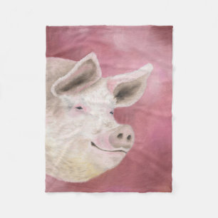 Pink Pig fleece