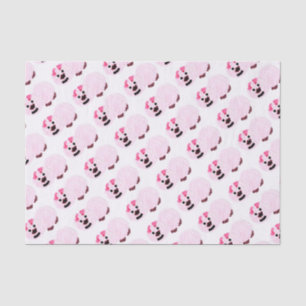 Pink Pig Tissue Paper