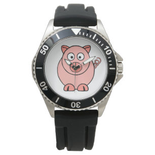 Pink Pig Watch