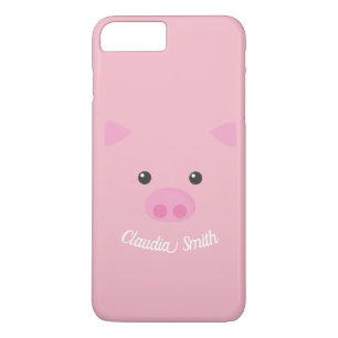 Pink Piggy Face Case-Mate iPhone Case