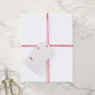 Pink Piggy Gift Tags