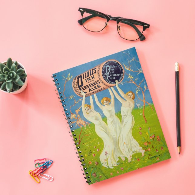 Pink Pills for Pale People | Leonetto Cappiello Notebook (Creator Uploaded)