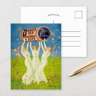 Pink Pills for Pale People Leonetto Cappiello Postcard