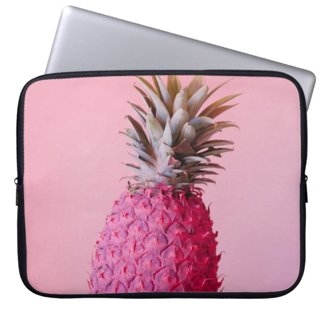 PINK PINEAPPLE LAPTOP SLEEVE (Front)