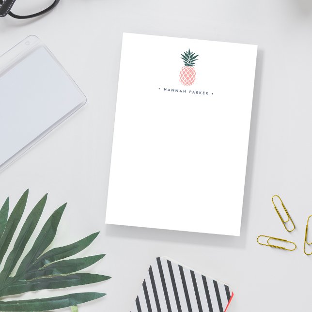 Pink Pineapple | Personalized Post-it Notes (Creator Uploaded)