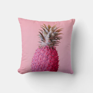 PINK PINEAPPLE THROW PILLOW