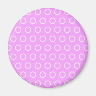 Pink pink dots dots magnet