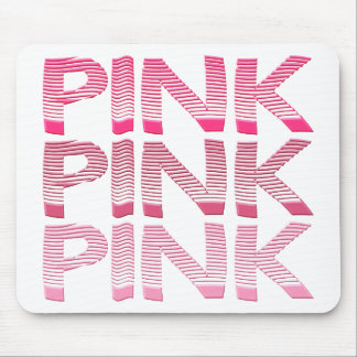 PINK PINK PINK Mouse Mat Mousepad