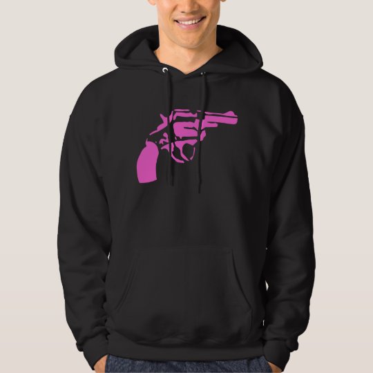 Pink Pistol Hooded Sweatshirt