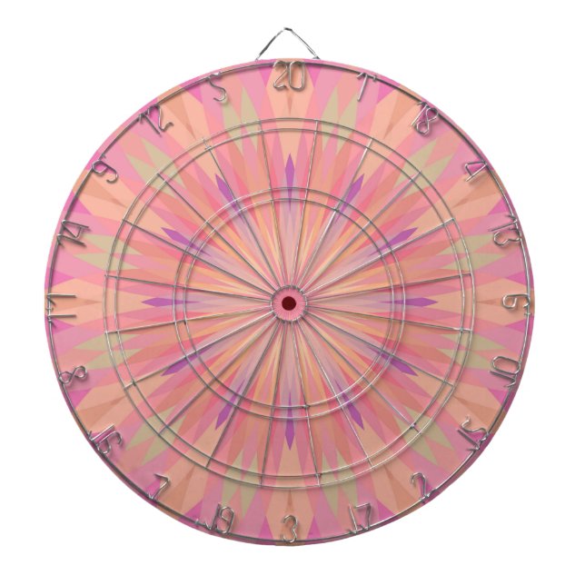 Pink Pixels 3 Dartboard (Front)