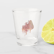 PINK PIZZA SHOT GLASS