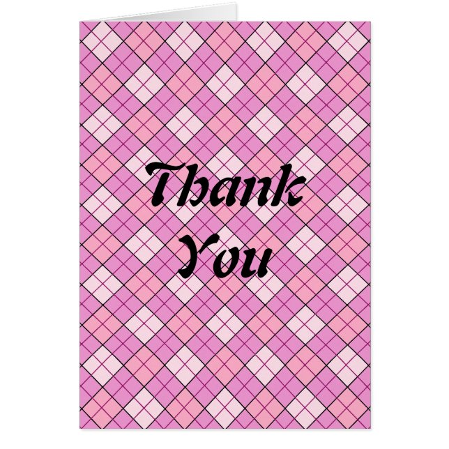 Pink Plaid (Front)