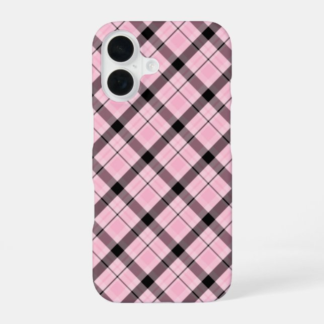 Pink Plaid Case (Back)