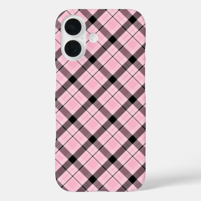 Pink Plaid Case (Back)