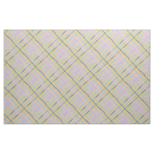 Pink Plaid Fabric