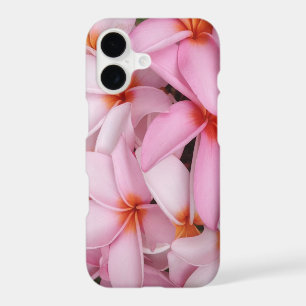 Pink Plumeria Hawaii Print