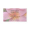 Pink Plumeria Massage Business Cards Template