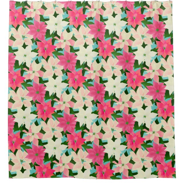 Pink Poinsettias Christmas (Front)