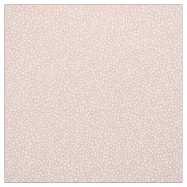 Pink Polka (Beetle About Blender Pattern) Fabric (Swatch)