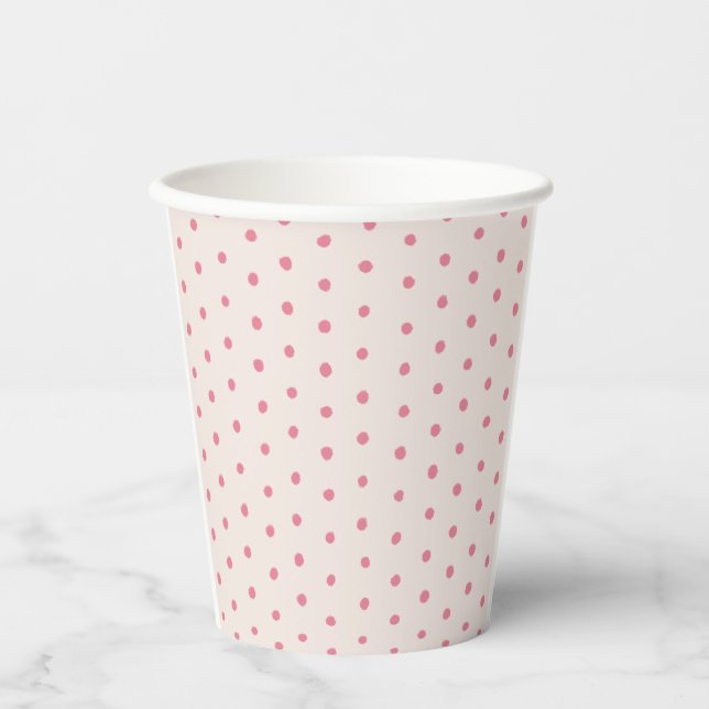 Pink Polka Dot Cups (Front)