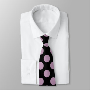 Pink Polka Dot Double Sided Tie