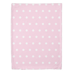 Pink Polka Dot Duvet Cover