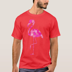 Pink Polka Dot Flamingo International Dot Day T-Shirt