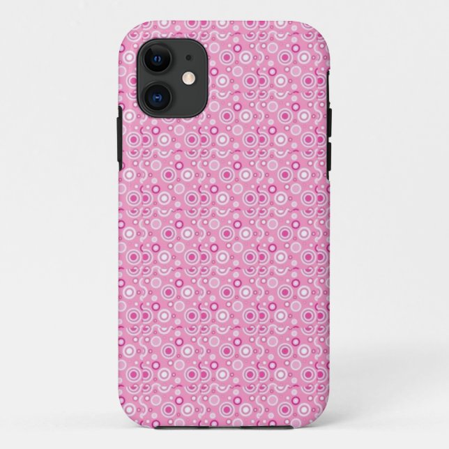 Pink Polka Dot iPhone 5 Coque (Dos)