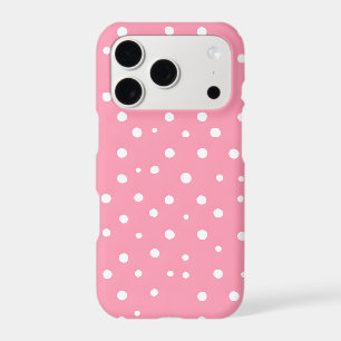 Pink Polka Dot iPhone Case Classic Coquette