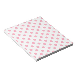 Pink Polka Dots Notepad