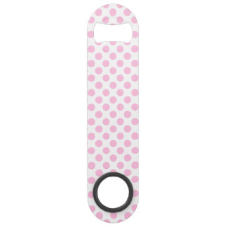 Pink Polka Dots with Customizable Background Bar Key