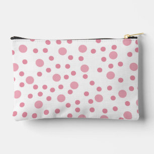 Pink Polka Socks Accessory Pouch