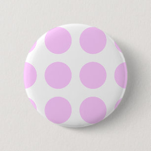 Pink Polka Spots 2 Inch Round Button