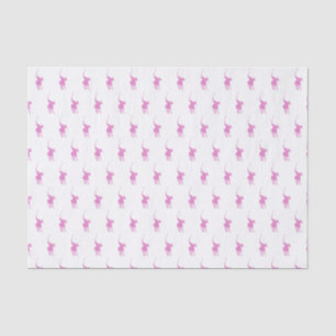 Pink Polo Player Tissue Paper