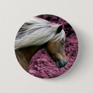Pink Pony 2 2 Inch Round Button