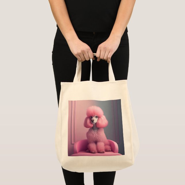 PINK POODLE TOTE (Front (Product))