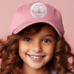 Pink Popcorn and Pyjamas Slumber Birthday Party 2 Inch Round Button<br><div class="desc">Transform your little girl's birthday celebration into a whimsical slumber party with our enchanting "Pink Popcorn and Pyjamas" design template. Perfect for birthdays of any age but particularly delightful for children aged 6 and up, this charming design sets the stage for a cozy and memorable night of fun and laughter....</div>