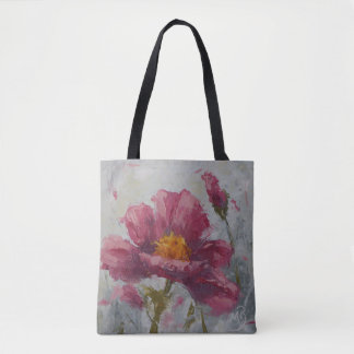 Pink Poppy Tote Bag